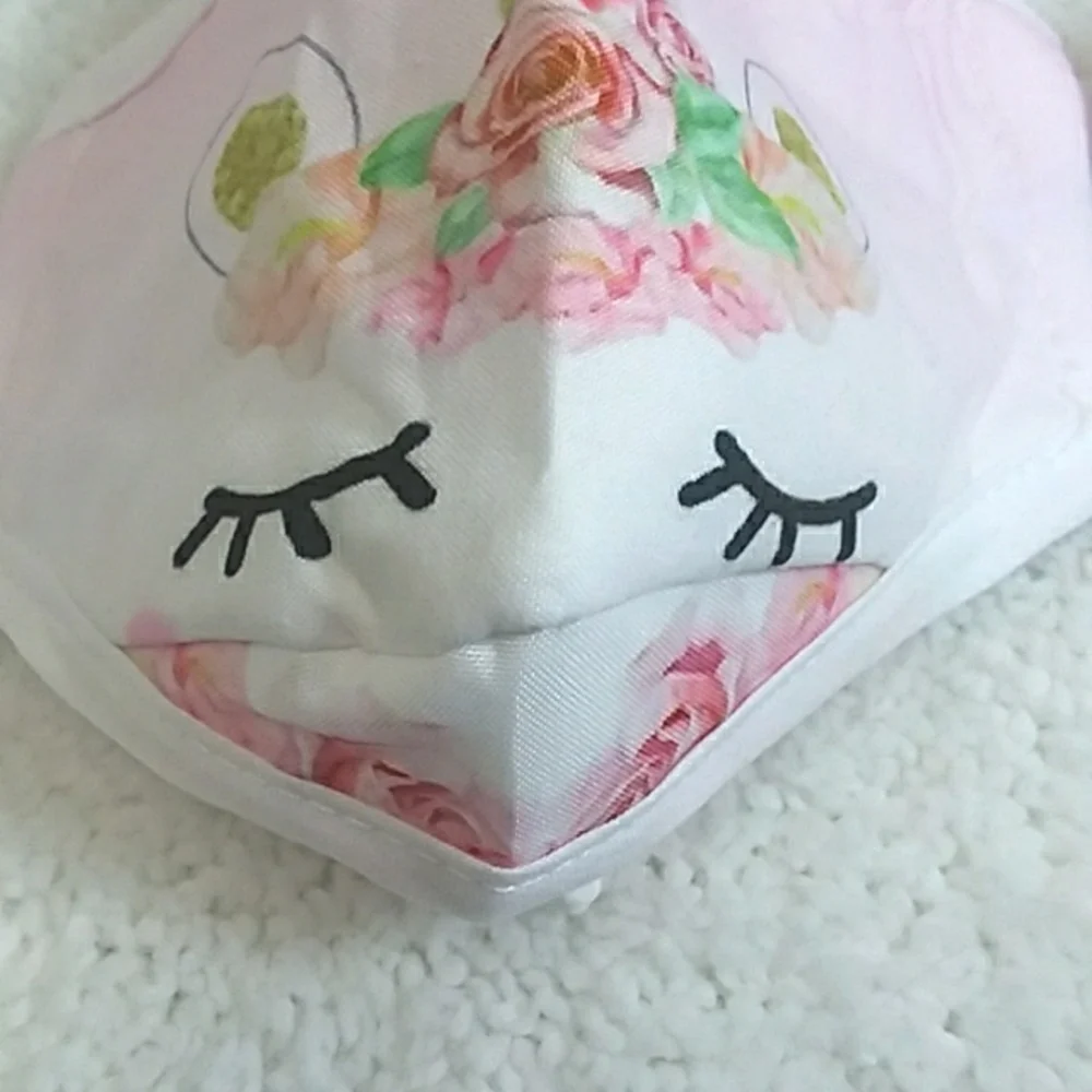 4pk Unicorn Mask Set